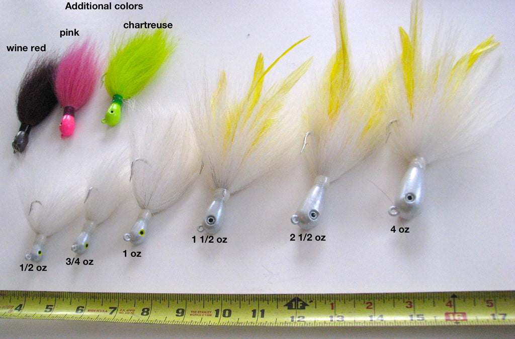 Teardrop Bucktails.