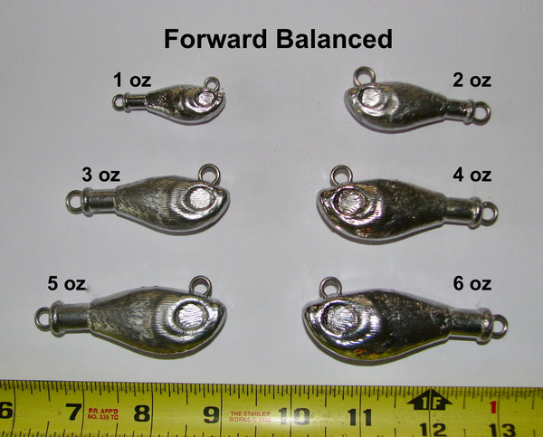 Bare Swing Tail Ultra Minnows.